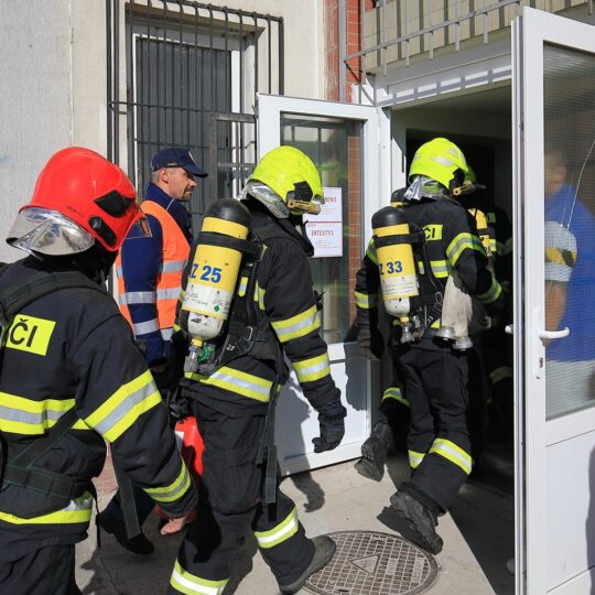 Taktické cvičenie v nemocnici