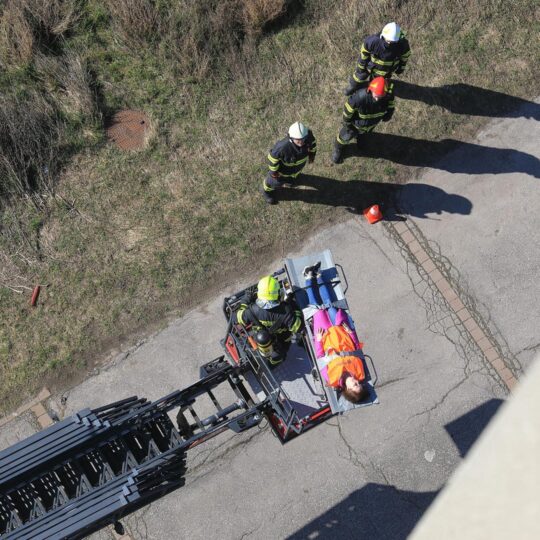 Taktické cvičenie v nemocnici